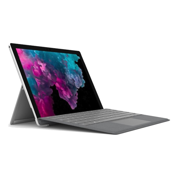 Refurbished Microsoft Surface Pro 6 Platinum | 12.3 inch | 8e génération i5 | | 256GB SSD | 8GB RAM | Clavier virtuel | Stylo exclusif