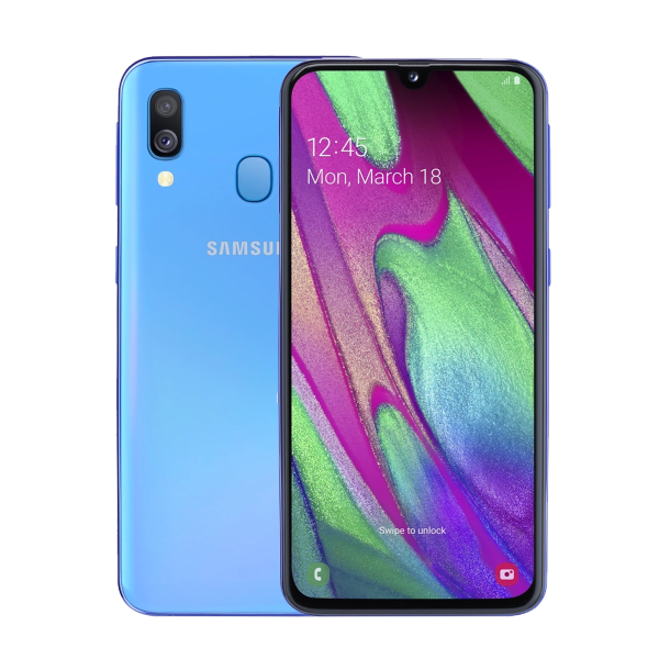 Refurbished Samsung Galaxy A40 64GB Noir