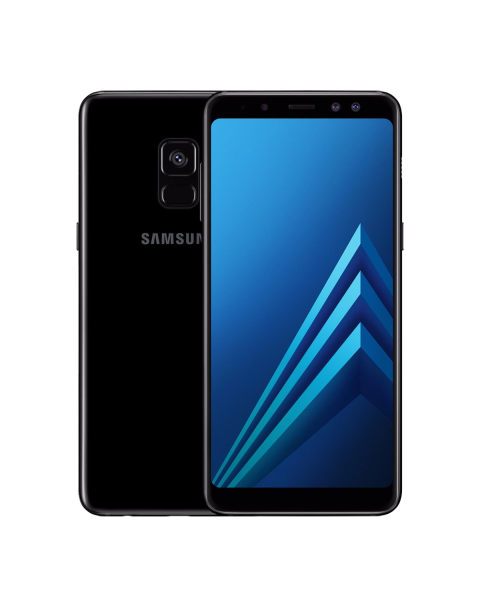 Refurbished Samsung Galaxy A8 32GB Zwart (2018)