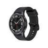 Refurbished Galaxy Watch6 Classic | 43mm | Boîtier en acier inoxydable Noir | Bracelet hybride en simili cuir noir | GPS | Wi-Fi + 4G