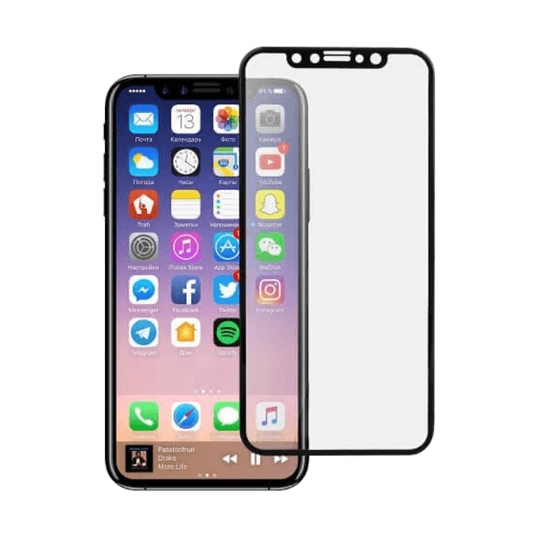 Full Cover Protecteur d'écran en verre pour iPhone 15