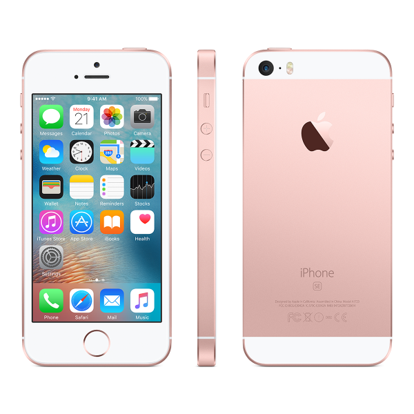 Refurbished iPhone SE 64GB Or Rose