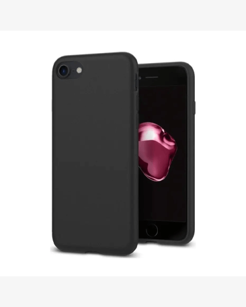 Coque en silicone pour iPhone 7 / 8 / SE 2020 | Noir
