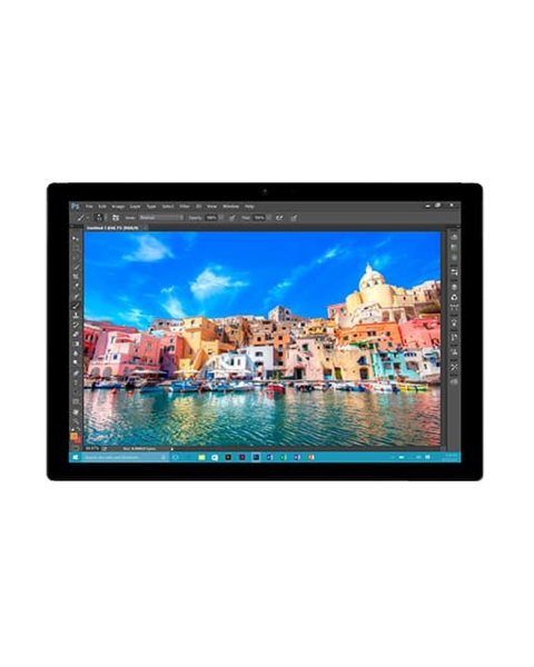 Refurbished Microsoft Surface Pro 4 | 12.3 inch | 6e génération i5 | 256GB SSD | 8GB RAM | Clavier virtuel | Sans Pen