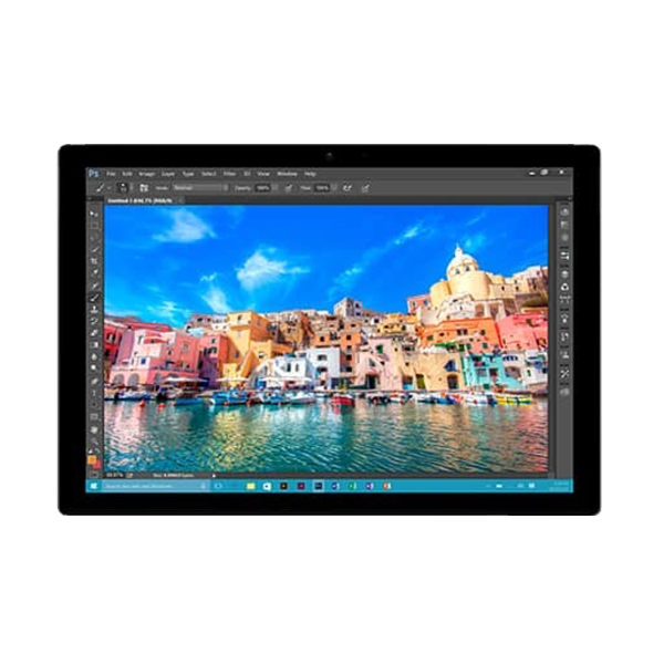 Refurbished Microsoft Surface Pro 4 | 12.3 inch | Dual Core M3 | 128GB SSD | 4GB RAM | Clavier virtuel | Stylo exclusif