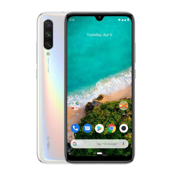 Refurbished Xiaomi Mi A3 | 64GB | Blanc | Dual