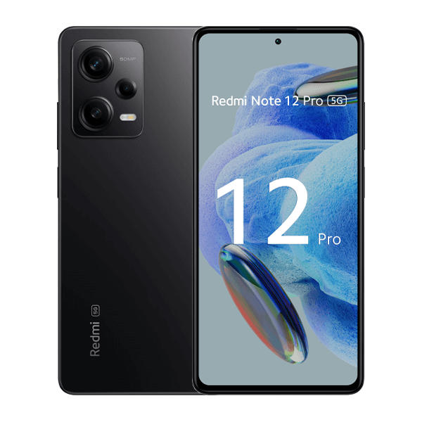 Refurbished Xiaomi Redmi Note 12 Pro | 256GB | Noir | 5G