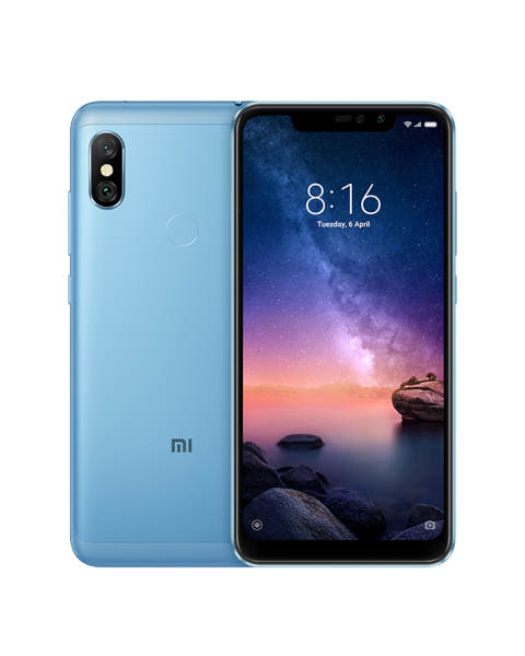 Refurbished Xiaomi Redmi Note 6 Pro | 64GB | Bleu | Dual