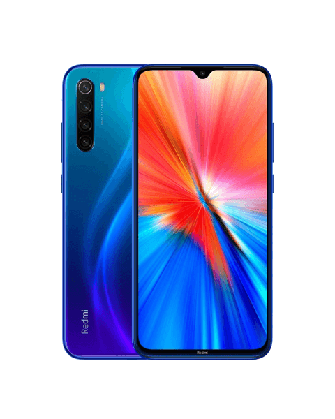 Refurbished Xiaomi Redmi Note 8 | 64GB | Bleu | Dual