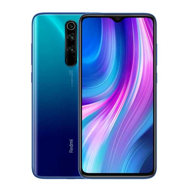 Refurbished Xiaomi Redmi Note 8 Pro | 128GB | Bleu | Dual