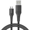 Accezz Micro-USB naar USB kabel - 1 meter - Zwart / Schwarz / Black