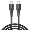 Accezz USB-C naar USB-C kabel - 2 meter - Zwart / Schwarz / Black