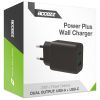 Accezz Power Plus Wall Charger - Oplader USB-C & USB aansluiting - Power Delivery - 33W - Zwart / Schwarz / Black