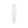 Refurbished Apple Watch Series 3 | 38mm | Aluminium Argent | Bracelet Sport Blanc | GPS | WiFi + 4G