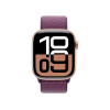 Refurbished Apple Watch Serie 10 | 42mm | Aluminium Or Rose | Bracelet Sport Loop Violet | GPS | WiFi