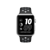 Refurbished Apple Watch Series 2 Boîtier en aluminium de 38 mm Argent avec bracelet sport noir