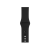 Refurbished Apple Watch Series 2 Boîtier en aluminium de 38 mm Gris espace avec bracelet sport noir