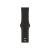 Refurbished Apple Watch Serie 5 | 40mm | Titanium Argent | Bracelet Sport Noir | GPS | WiFi + 4G