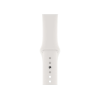 Refurbished Apple Watch Series 5 | 40mm | Stainless Steel Argent | Bracelet Sport Blanc | GPS | WiFi + 4G