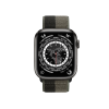 Refurbished Apple Watch Serie 7 | 45mm | Titane Noir Sid&eacute;ral | Bracelet Sport Tornado/Gris | GPS | WiFi + 4G