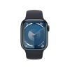 Refurbished Apple Watch Serie 9 | 41mm | Aluminium Minuit | Bracelet Sport Minuit M/L | GPS | WiFi + 4G
