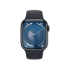 Refurbished Apple Watch Serie 9 | 41mm | Aluminium Minuit | Bracelet Sport Minuit S/M | GPS | WiFi