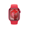 Refurbished Apple Watch Serie 9 | 41mm | Aluminium Rouge | Bracelet Sport Rouge S/M | GPS | WiFi