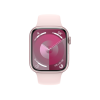 Refurbished Apple Watch Serie 9 | 45mm | Aluminium Rose | Bracelet Sport Rose M/L | GPS | WiFi