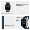 Refurbished Apple Watch Ultra | 49mm | Titane | Bracelet Océan Bleu | GPS | WiFi + 4G