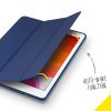 Accezz Smart Silicone Bookcase iPad 9 (2021) 10.2 inch / iPad 8 (2020) 10.2 inch / iPad 7 (2019) 10.2 inch - Blauw / Blau / Blue