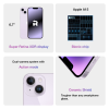 Refurbished iPhone 14 Plus 256GB Violet | Câble et chargeur exclusifs