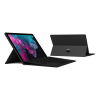 Refurbished Microsoft Surface Pro 6 | 12.3-inch | 8e génération i5 | 256GB SSD | 8GB RAM | Clavier virtuel | Stylo exclu | Noir